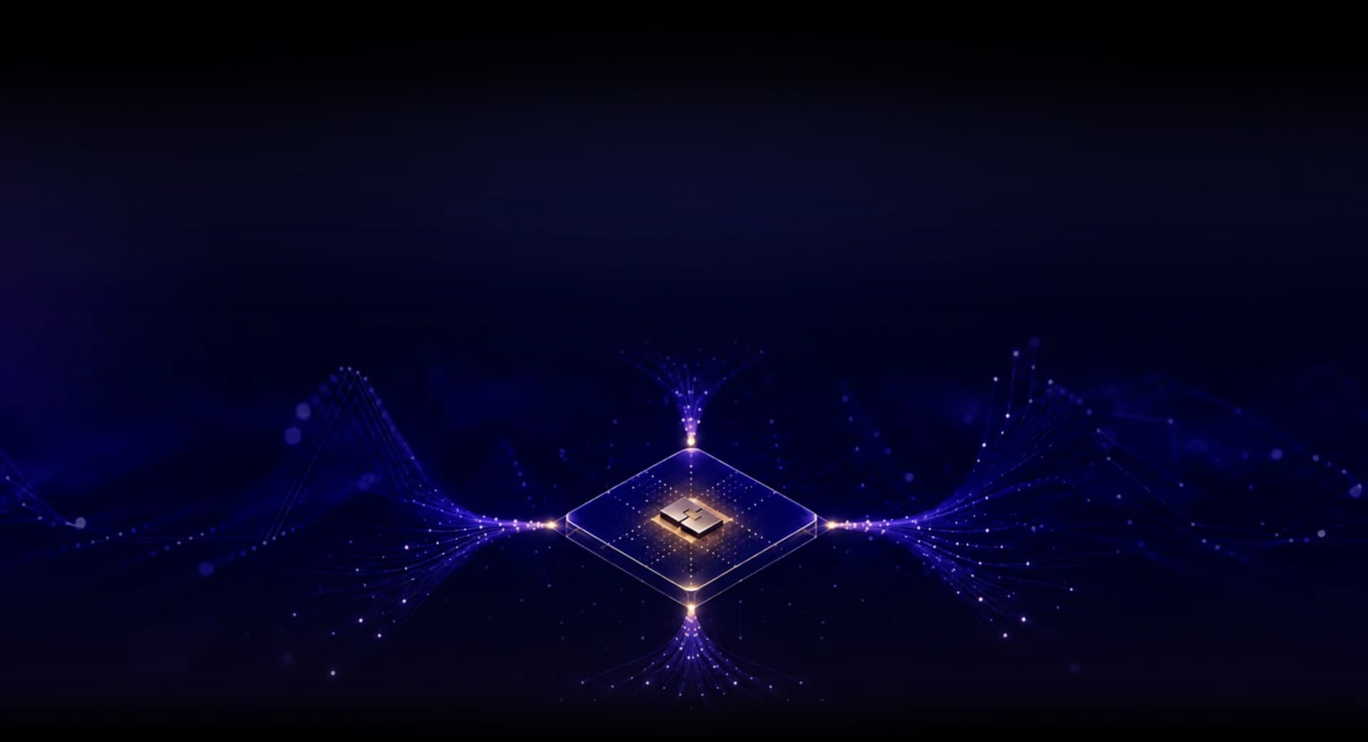 Luminous intelligence pathways converging through a central platform
